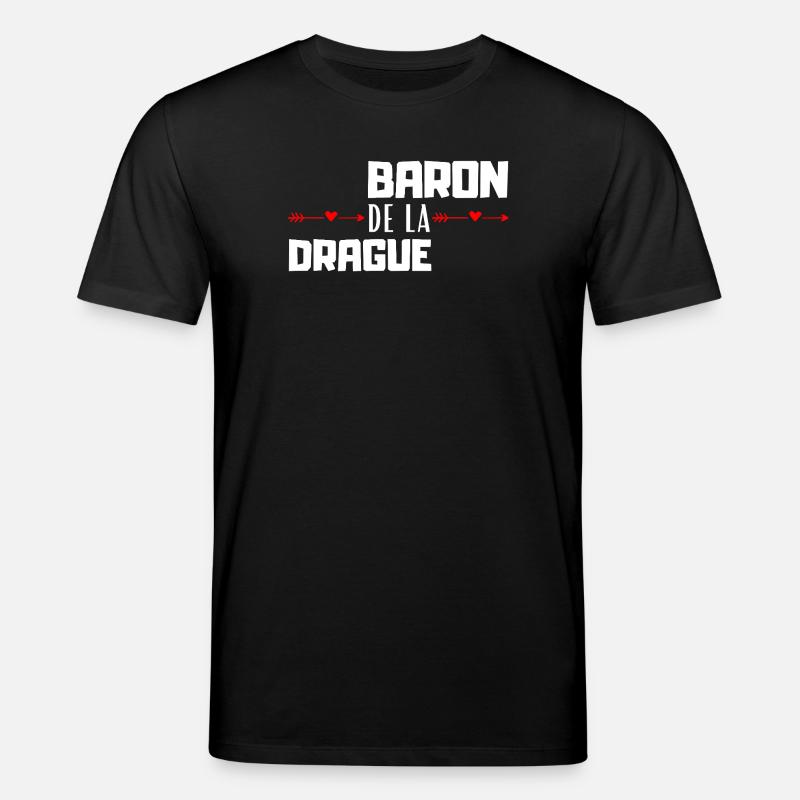 Baron de la Drague - Stanley/Stella Unisex Bio-T-Shirt CREATOR - Schwarz