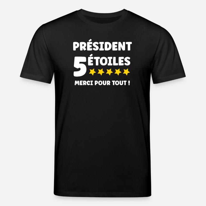 Präsident - Stanley/Stella Unisex Bio-T-Shirt CREATOR  - Schwarz