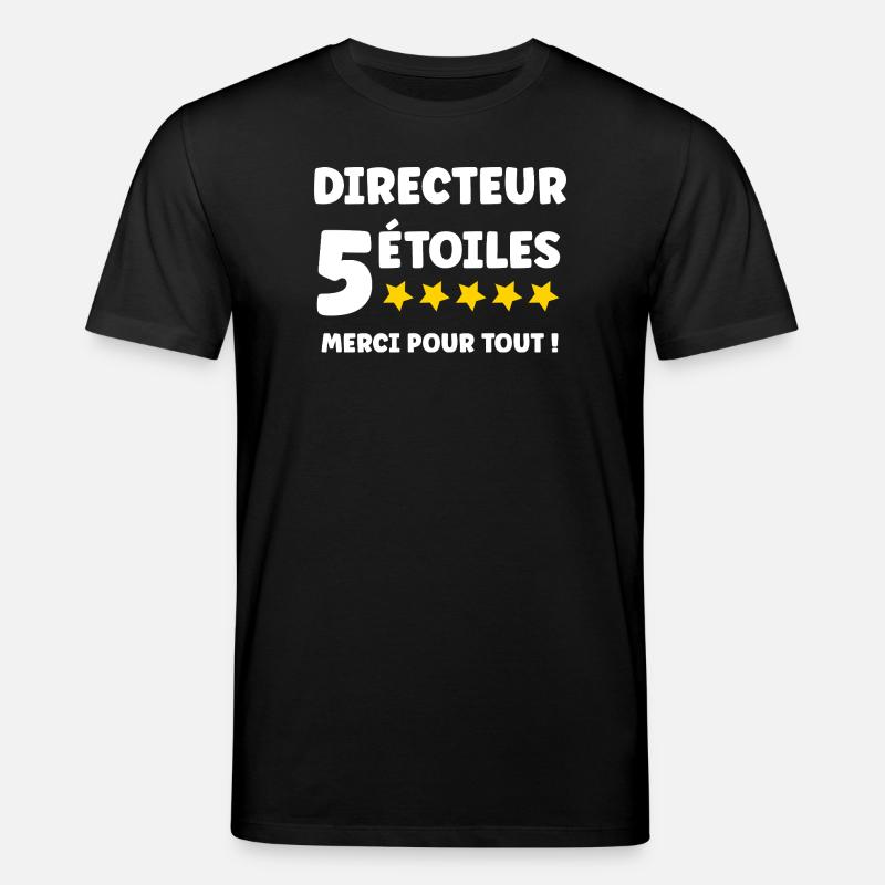Regisseur - Stanley/Stella Unisex Bio-T-Shirt CREATOR  - Schwarz
