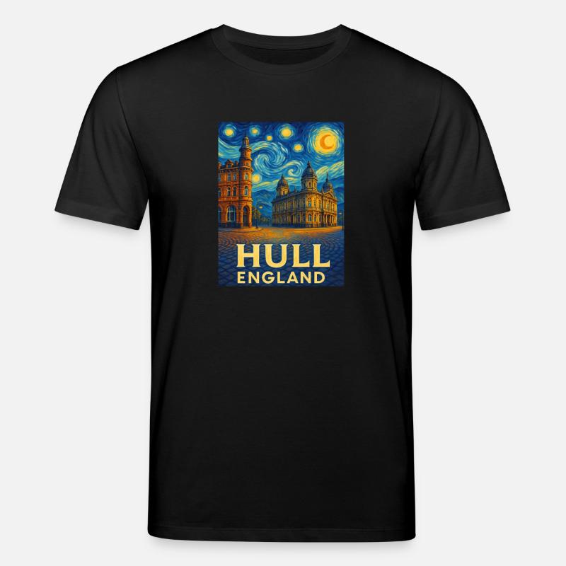 Hull England - Stanley/Stella Unisex Bio-T-Shirt CREATOR  - Schwarz