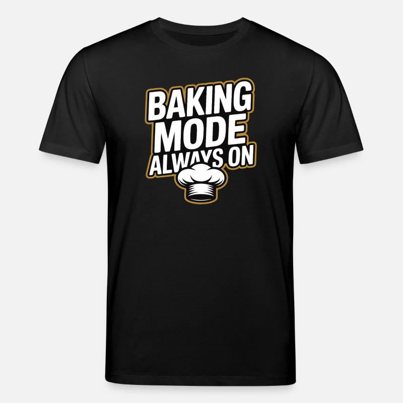 Baking Mode - Backmodus Immer An - Stanley/Stella Unisex Bio-T-Shirt CREATOR  - Schwarz