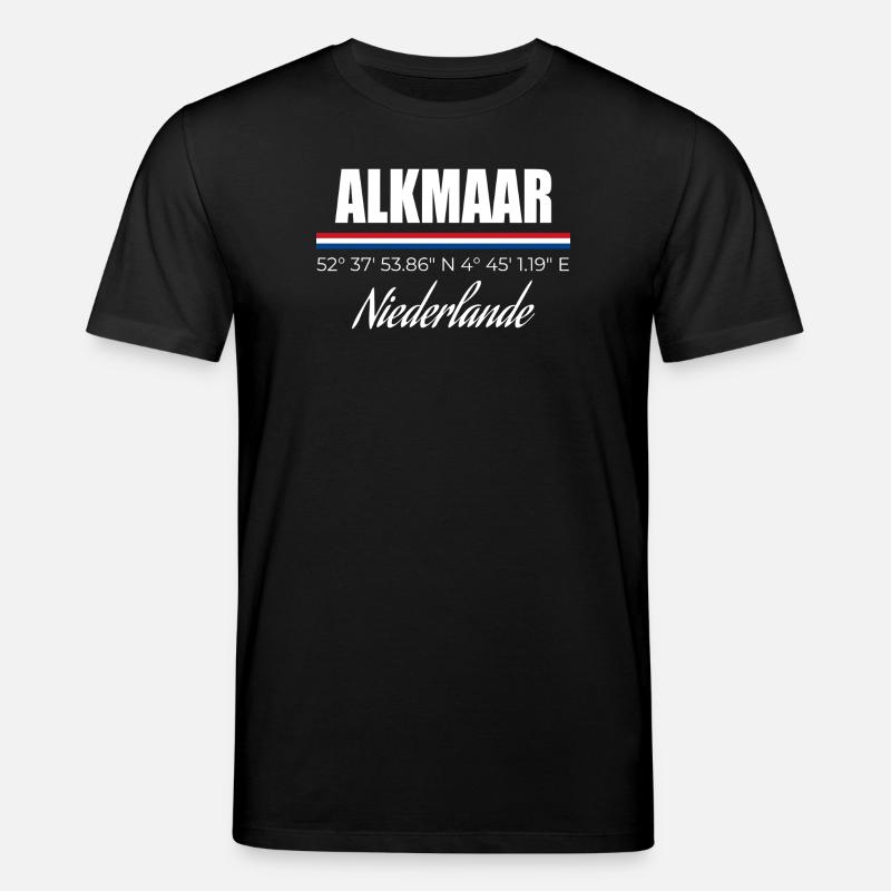 Alkmaar - Stanley/Stella Unisex Bio-T-Shirt CREATOR  - Schwarz