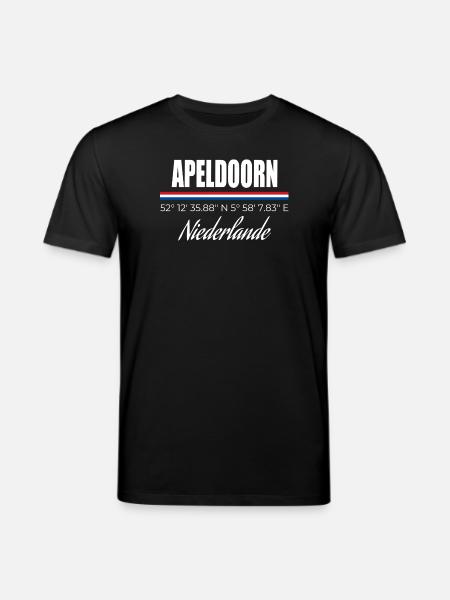 Apeldoorn - Stanley/Stella Unisex Bio-T-Shirt CREATOR  - Schwarz