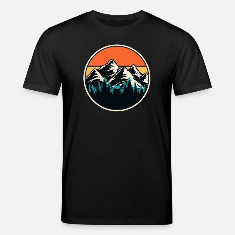 Wandern Wanderer Bergsteiger Geschenk - Stanley/Stella Unisex Bio-T-Shirt CREATOR - Schwarz