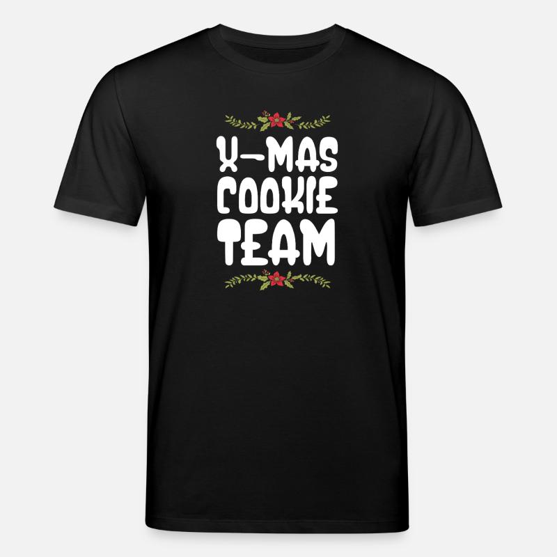 L’équipe des biscuits de Noël - T-shirt bio CREATOR Stanley/Stella Unisexe - noir