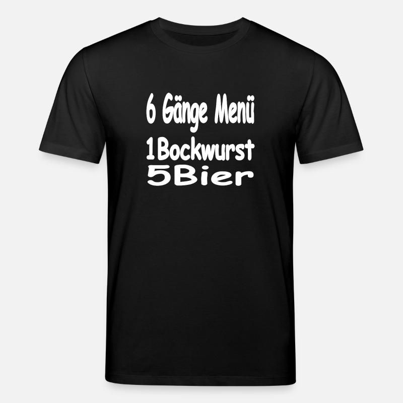 Bier - Stanley/Stella Unisex Bio-T-Shirt CREATOR  - Schwarz