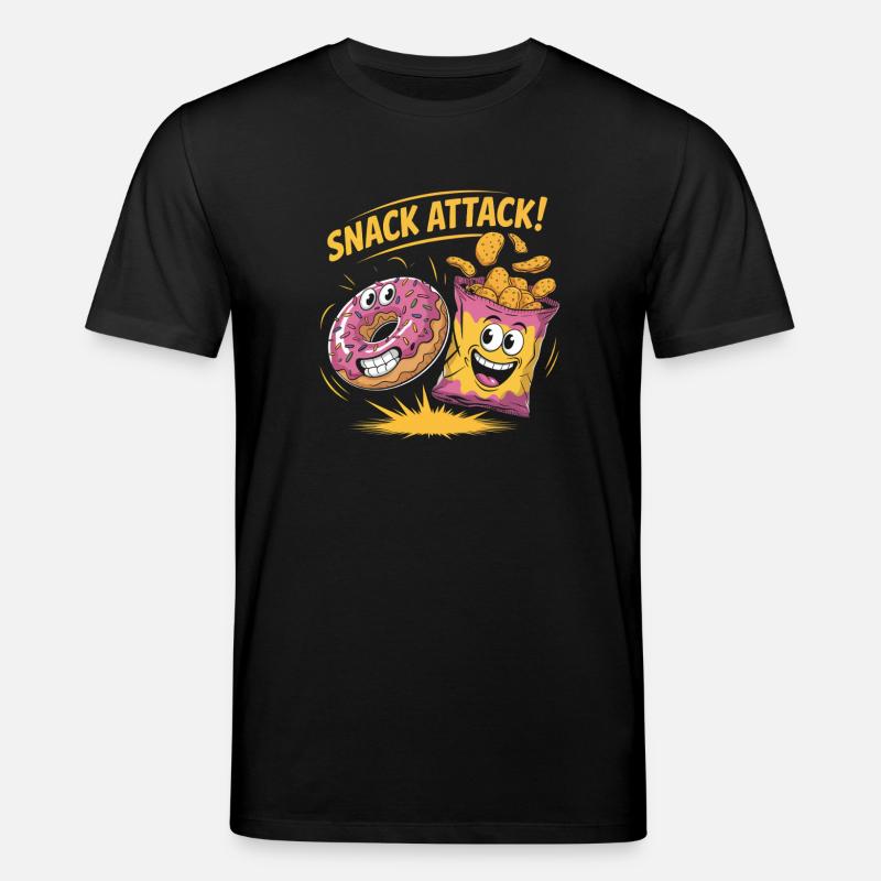 Collations rétro - T-shirt bio CREATOR Stanley/Stella Unisexe - noir