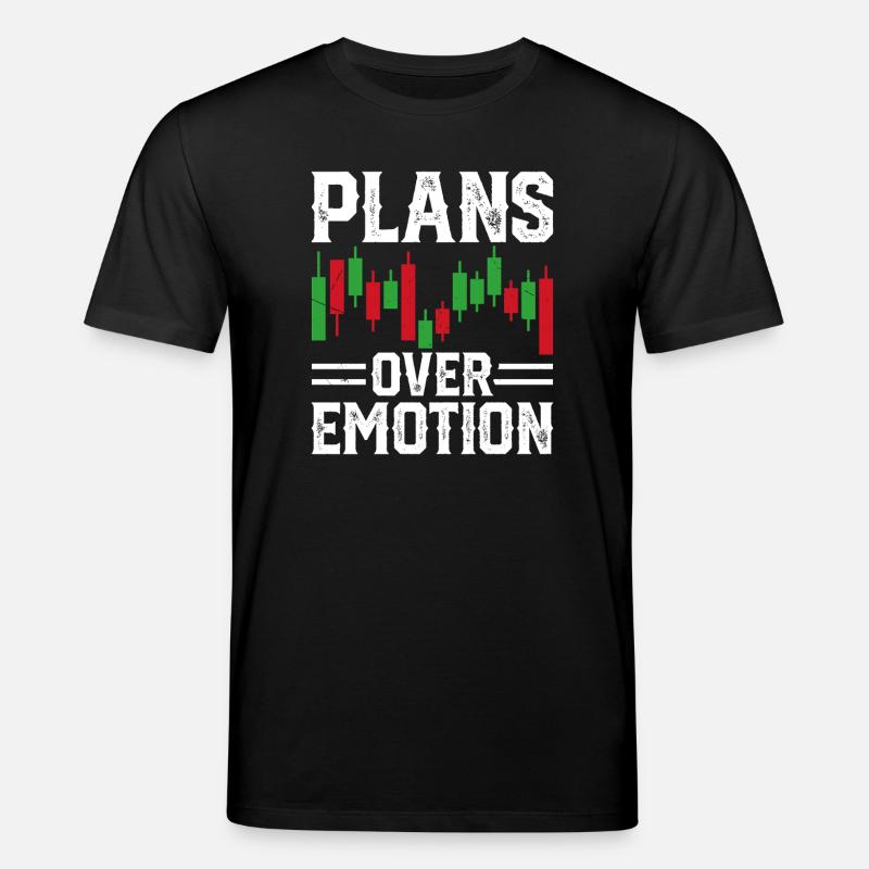 Graphique boursier Trading Crypto Marché boursier - T-shirt bio CREATOR Stanley/Stella Unisexe - noir