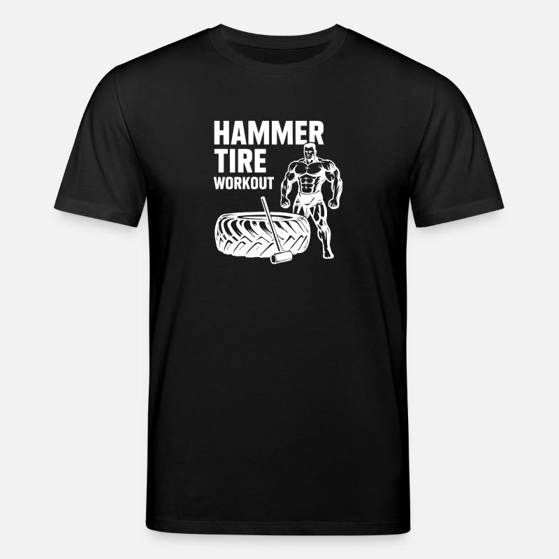 Hammer Reifen Training - Stanley/Stella Unisex Bio-T-Shirt CREATOR  - Schwarz