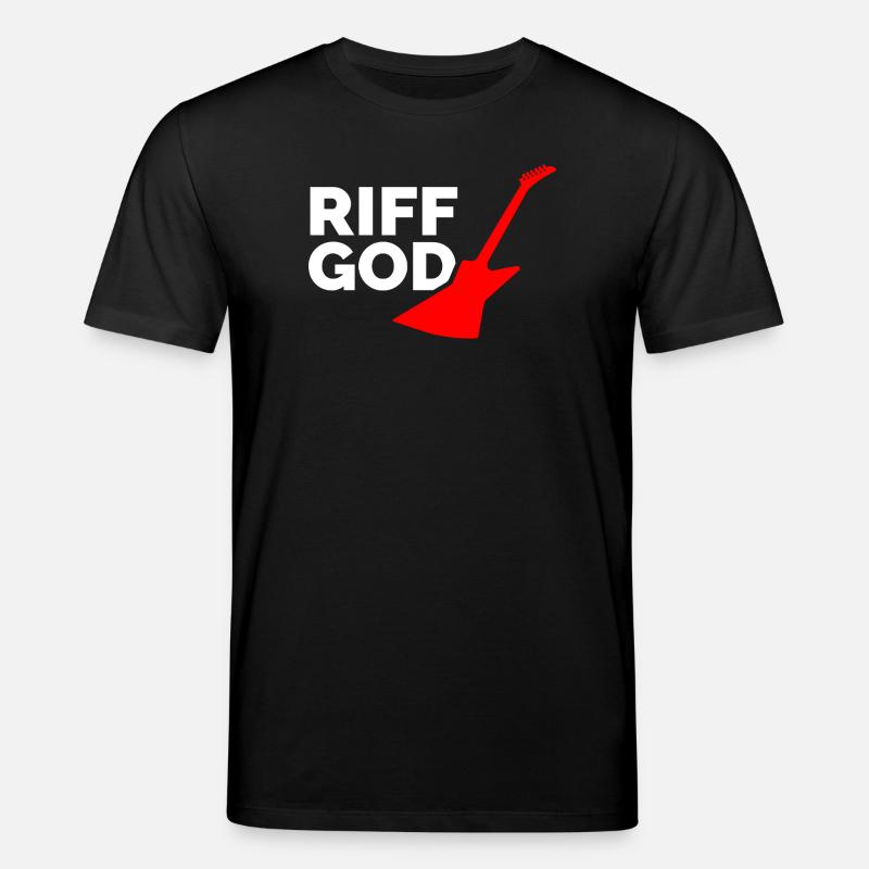 Riff God - Stanley/Stella Unisex Bio-T-Shirt CREATOR  - Schwarz