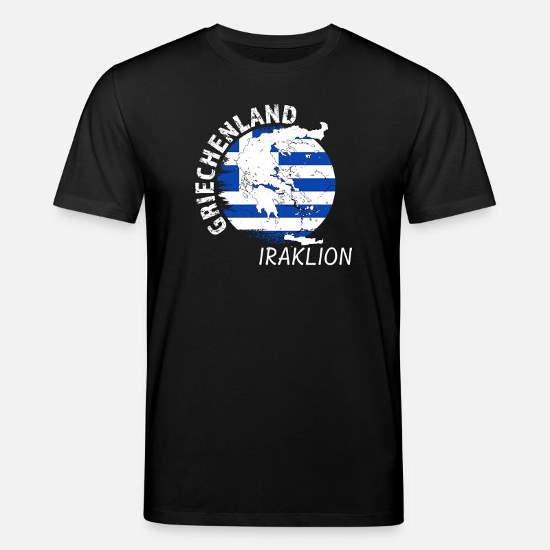 Iraklion - Stanley/Stella Unisex Bio-T-Shirt CREATOR - Schwarz