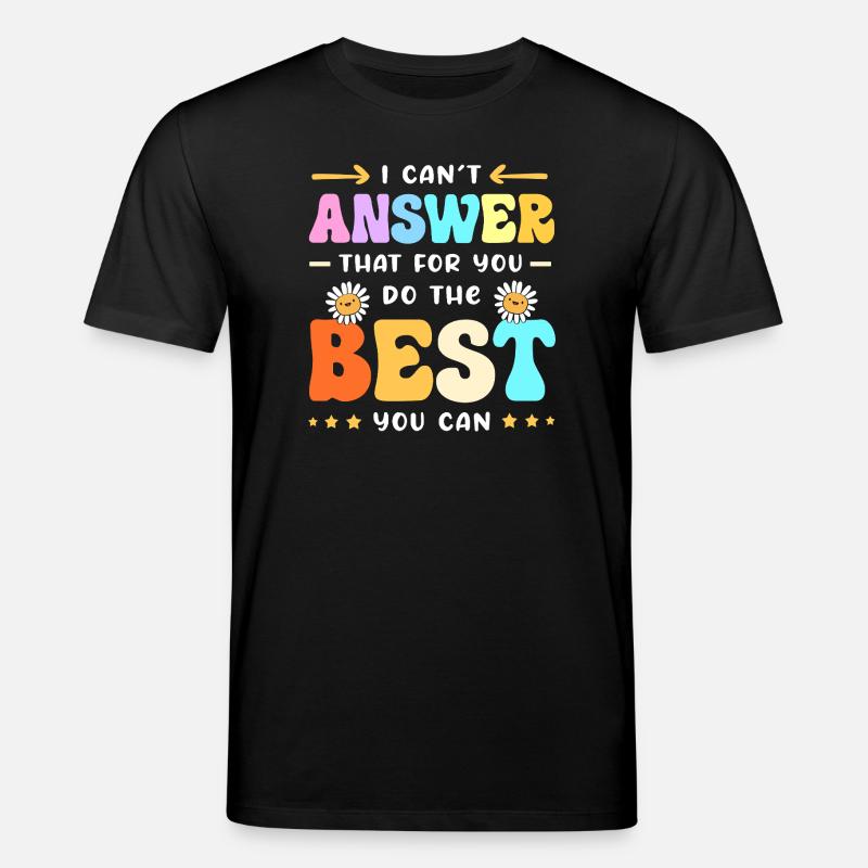 Lehrer Prüfung - Stanley/Stella Unisex Bio-T-Shirt CREATOR  - Schwarz