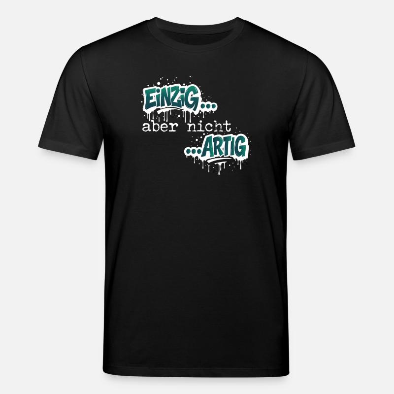 Einzig aber nicht ARTIG - Stanley/Stella Unisex Bio-T-Shirt CREATOR  - Schwarz