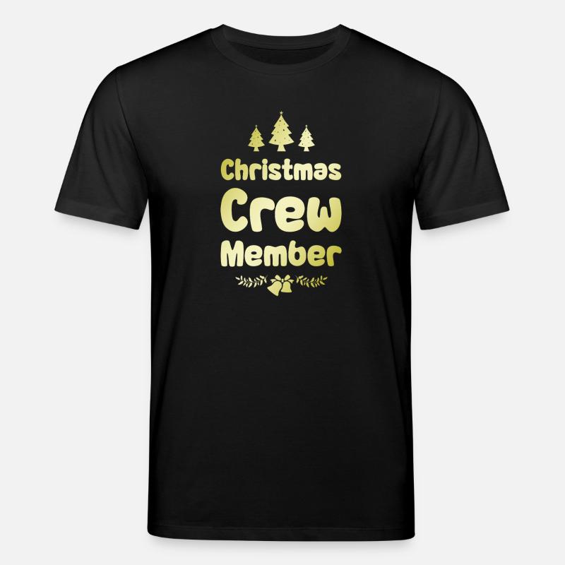 Noël de l’équipage de Weihnachten - T-shirt bio CREATOR Stanley/Stella Unisexe - noir