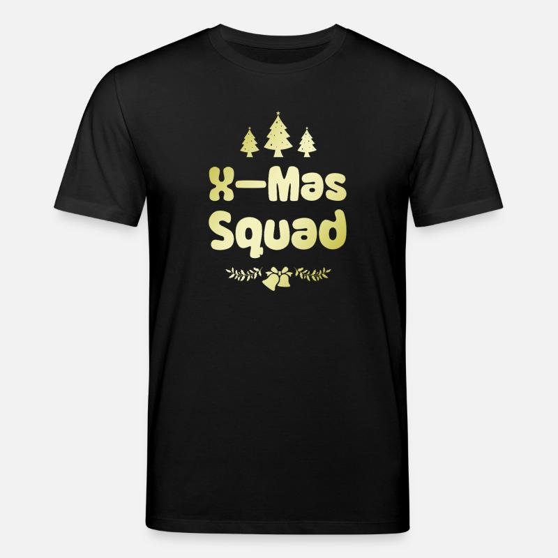 X-Mas Squad - Stanley/Stella Unisex Bio-T-Shirt CREATOR  - Schwarz