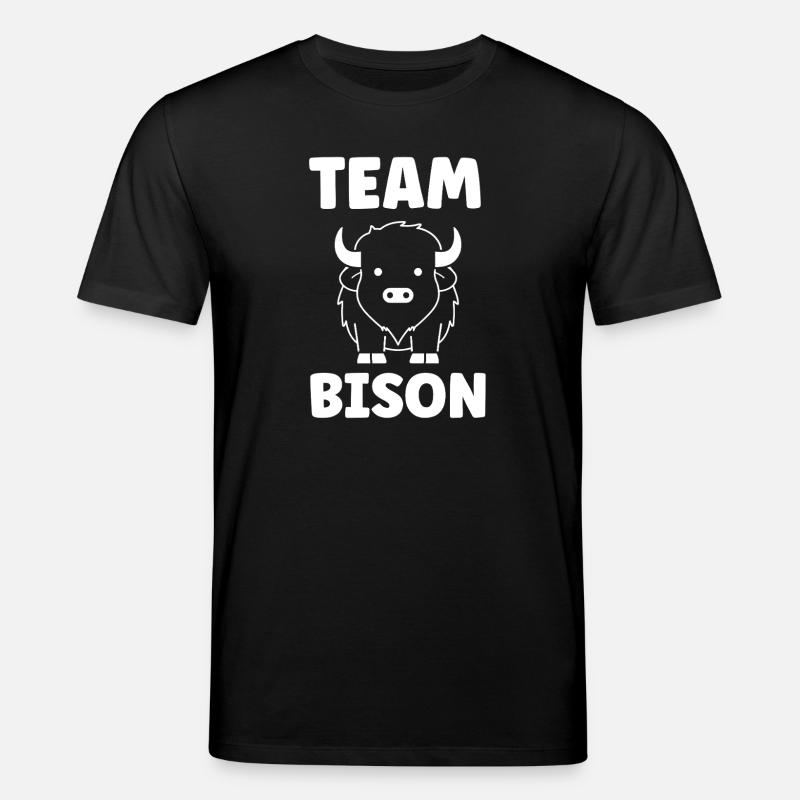 Bison - Stanley/Stella Unisex Bio-T-Shirt CREATOR  - Schwarz