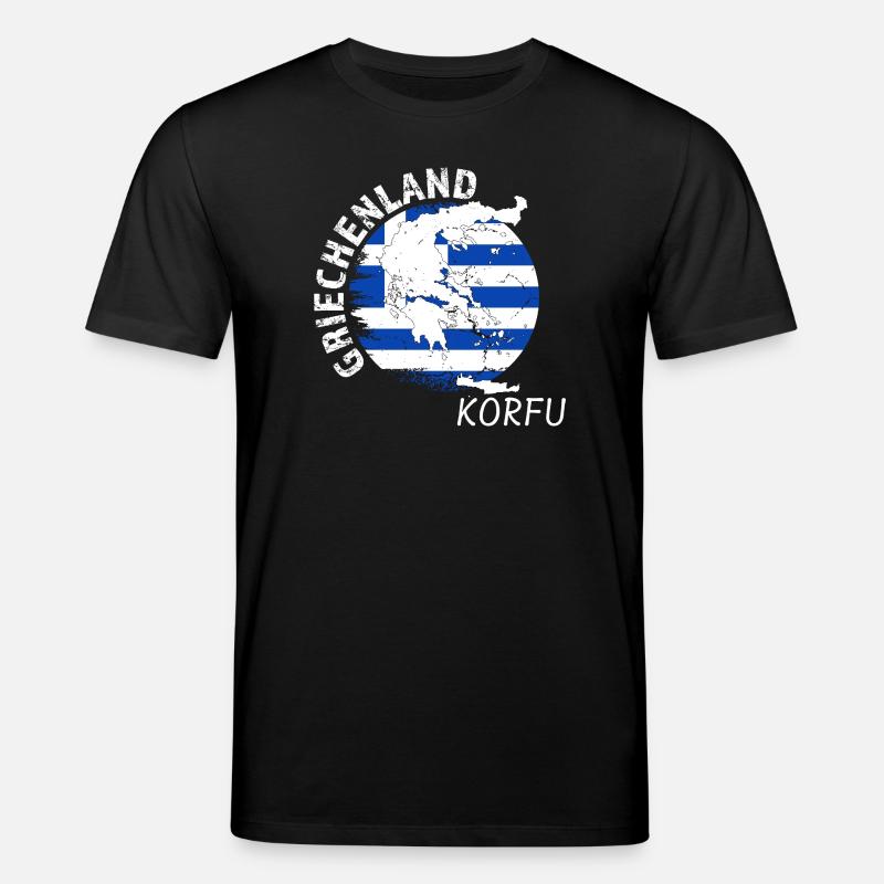Korfu - Stanley/Stella Unisex Bio-T-Shirt CREATOR  - Schwarz