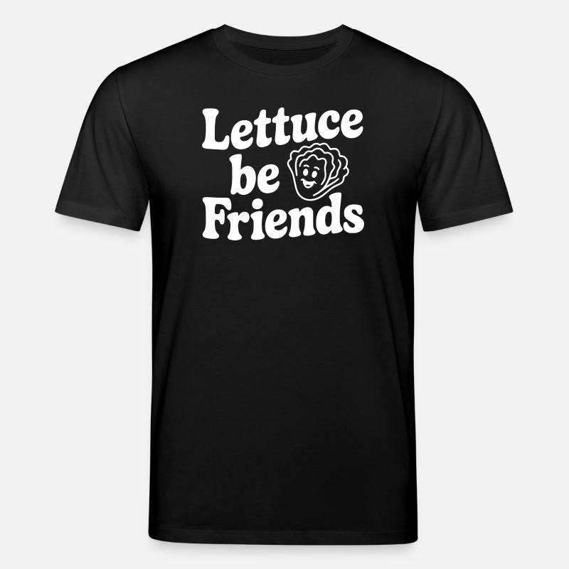 Salat Be Friends - Stanley/Stella Unisex Bio-T-Shirt CREATOR - Schwarz