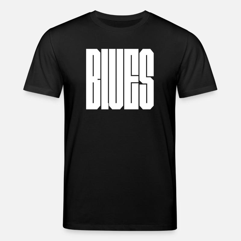 Blaues auffälliges Logo-Design - Stanley/Stella Unisex Bio-T-Shirt CREATOR  - Schwarz