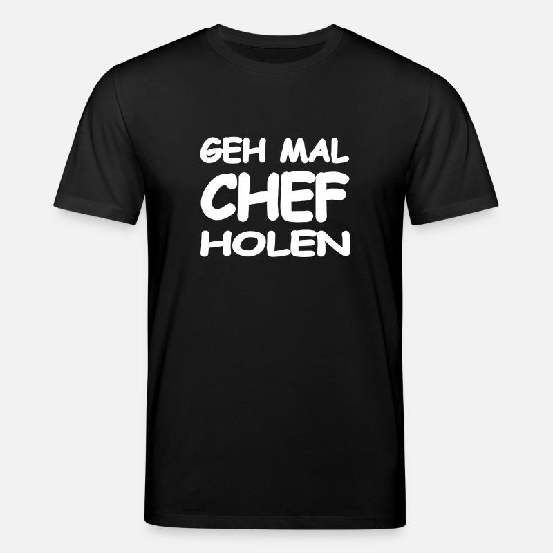 Chef - Stanley/Stella Unisex Bio-T-Shirt CREATOR  - Schwarz