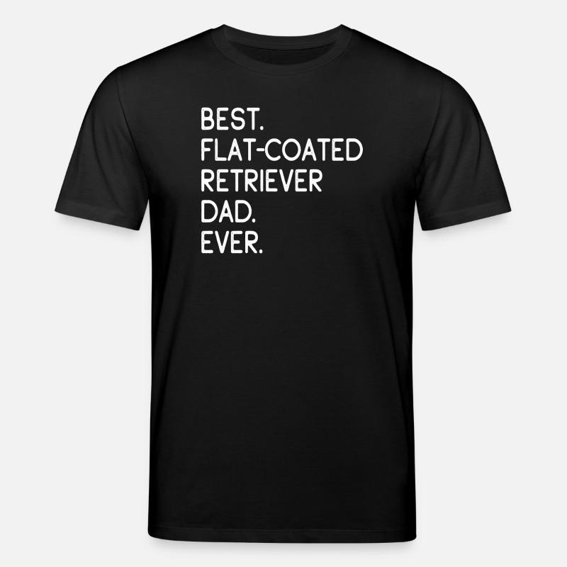 Flat-Coated Retriever - Stanley/Stella Unisex Bio-T-Shirt CREATOR  - Schwarz
