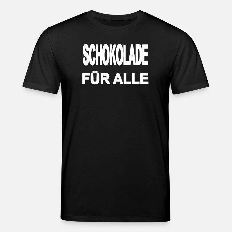 Schokolade - Stanley/Stella Unisex Bio-T-Shirt CREATOR  - Schwarz