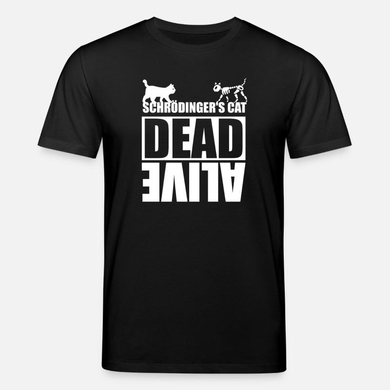Le chat de Schrödinger - T-shirt bio CREATOR Stanley/Stella Unisexe - noir
