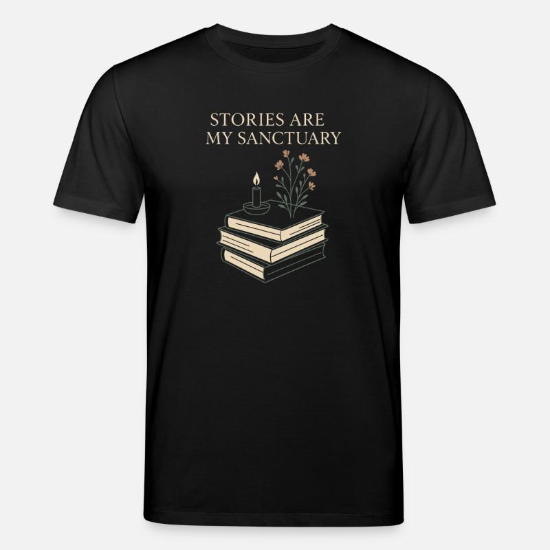 Bücherhafter, Gemütlicher - T-shirt bio CREATOR Stanley/Stella Unisexe - noir