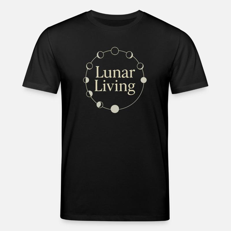 Déesse Lunaire du cycle lunaire intentionnellement - T-shirt bio CREATOR Stanley/Stella Unisexe - noir