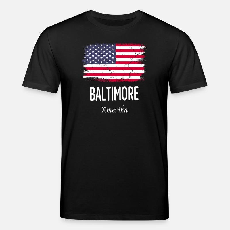 Baltimore - T-shirt bio CREATOR Stanley/Stella Unisexe - noir