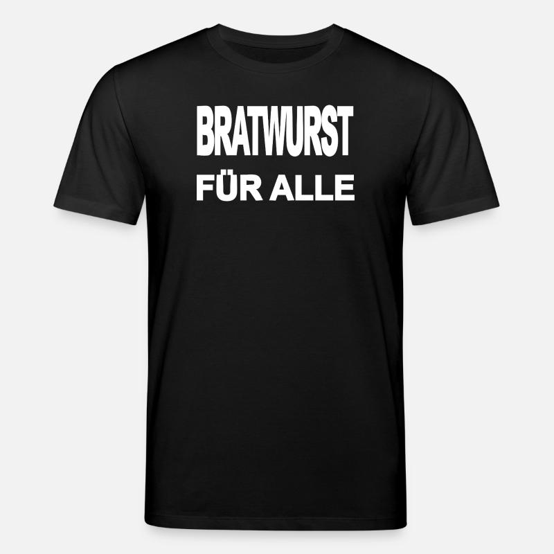Bratwurst - Stanley/Stella Unisex Bio-T-Shirt CREATOR  - Schwarz