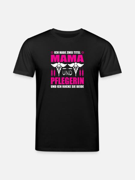 Mom and caregiver - Stanley/Stella CREATOR Unisex Organic T-Shirt - black