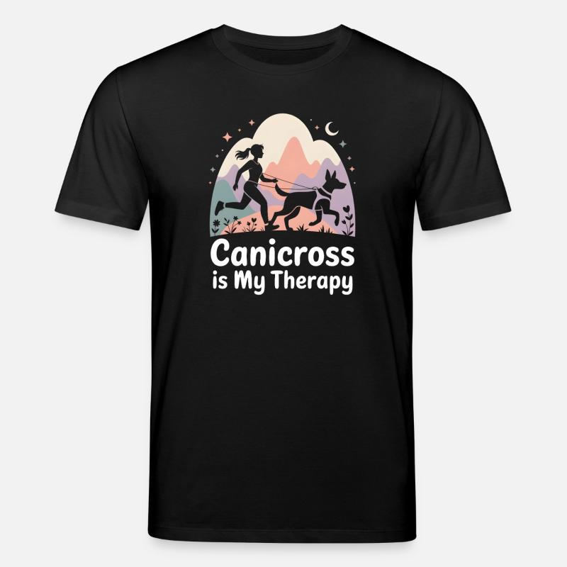 Canicross - Stanley/Stella Unisex Bio-T-Shirt CREATOR  - Schwarz