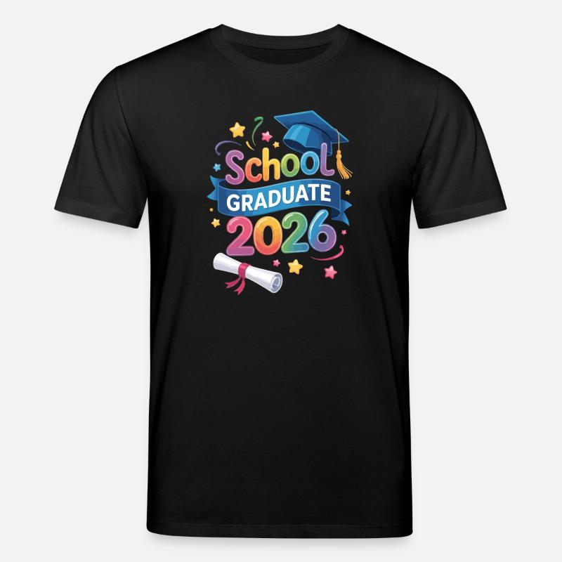 Schulabsolvent 2026 Zitat - Stanley/Stella Unisex Bio-T-Shirt CREATOR  - Schwarz