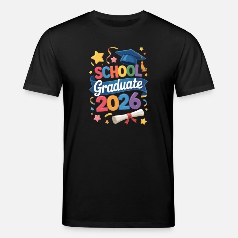 Schulabsolvent 2026 Zitat - Stanley/Stella Unisex Bio-T-Shirt CREATOR  - Schwarz