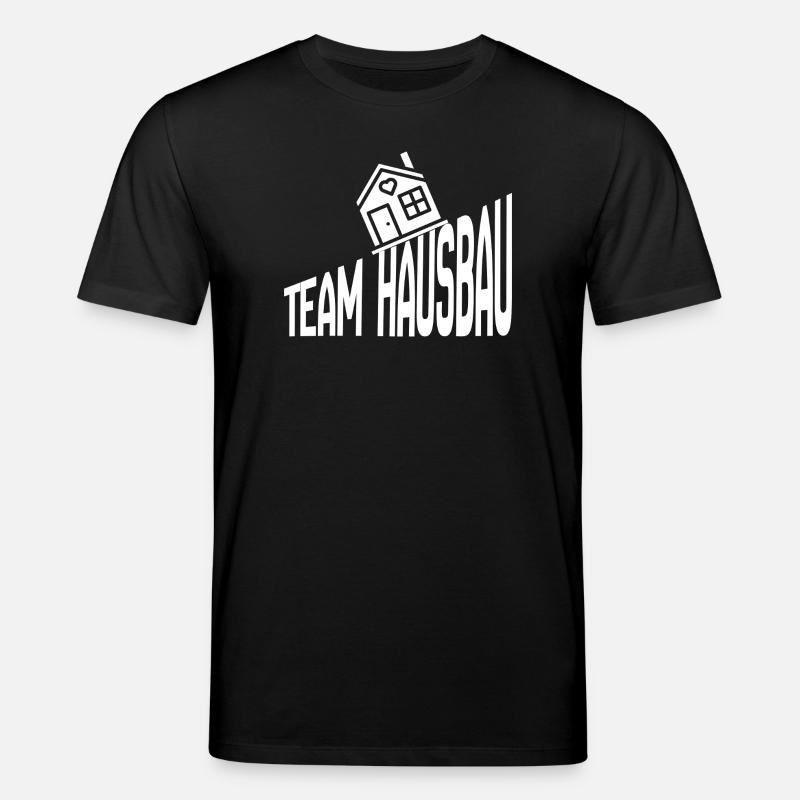 Construction de maisons d’équipe - T-shirt bio CREATOR Stanley/Stella Unisexe - noir