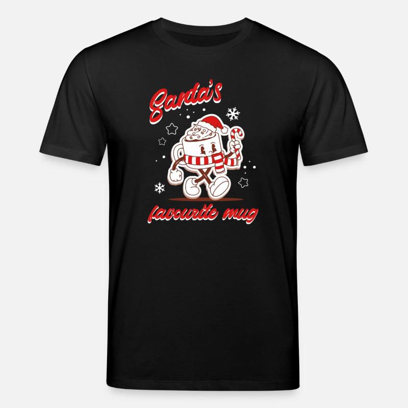 Favorite Santa's Mug - Stanley/Stella CREATOR Unisex Organic T-Shirt - black