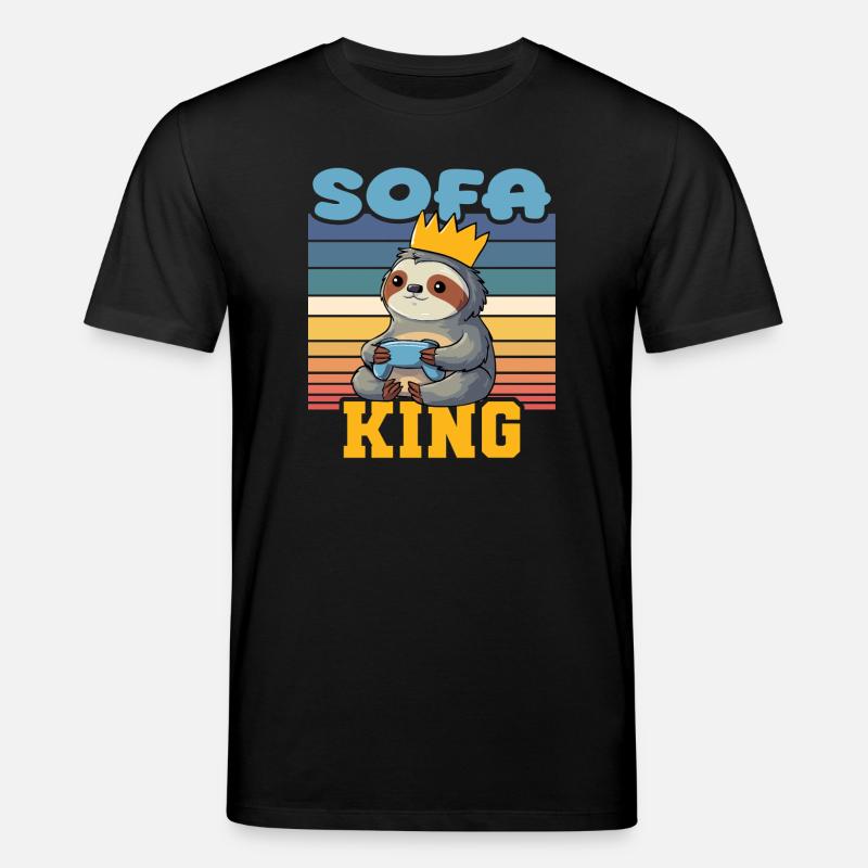 Gamer King - Stanley/Stella Unisex Bio-T-Shirt CREATOR  - Schwarz