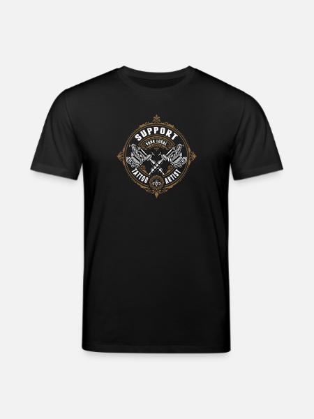 Tattoo Künstler Geschenke - Stanley/Stella Unisex Bio-T-Shirt CREATOR - Schwarz