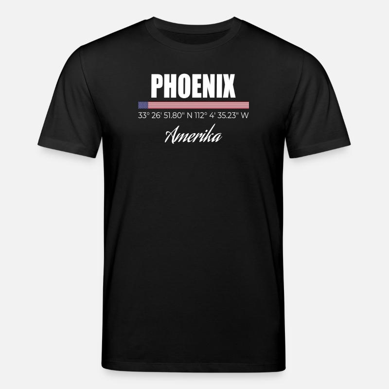 Phoenix - Stanley/Stella Unisex Bio-T-Shirt CREATOR  - Schwarz
