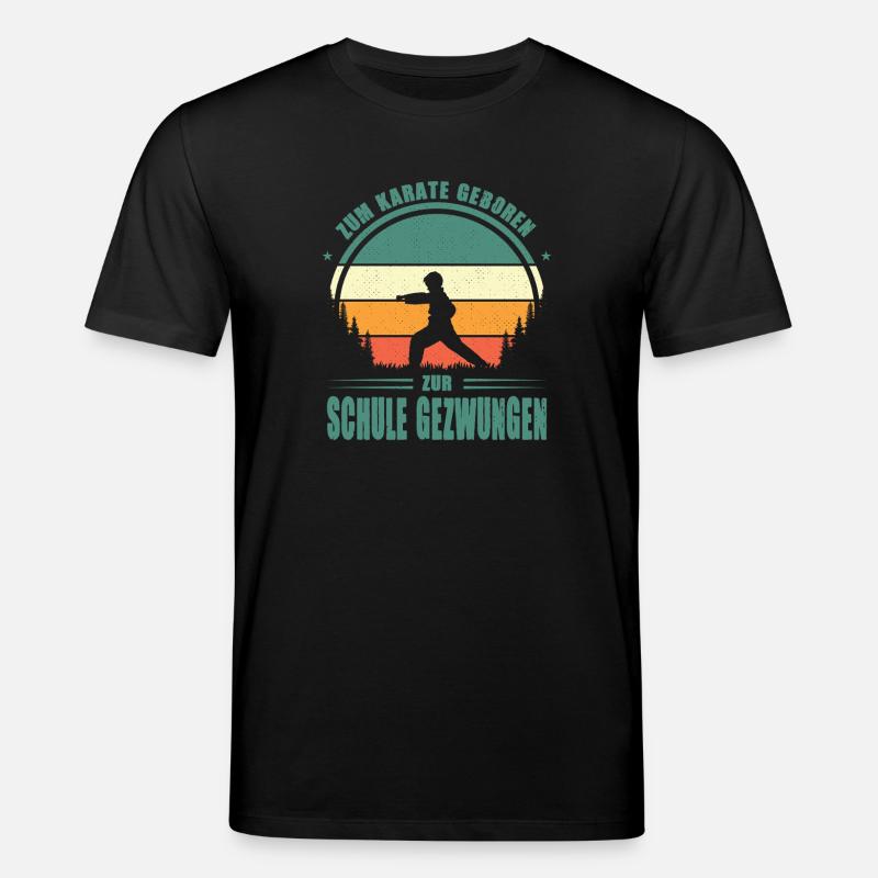 Karate Training Geschenke Karatetraining - Stanley/Stella Unisex Bio-T-Shirt CREATOR  - Schwarz