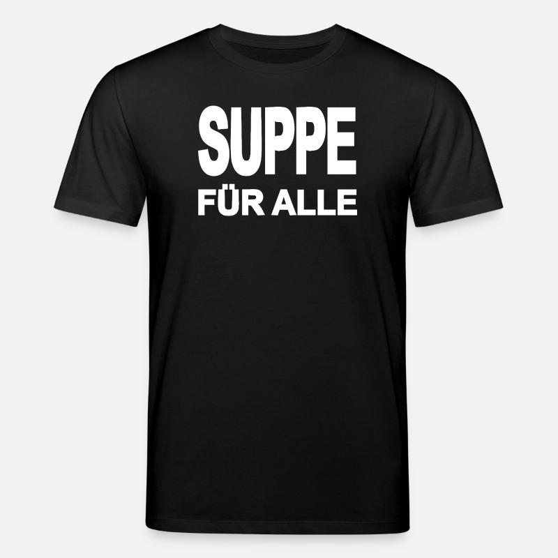 Suppe - Stanley/Stella Unisex Bio-T-Shirt CREATOR  - Schwarz