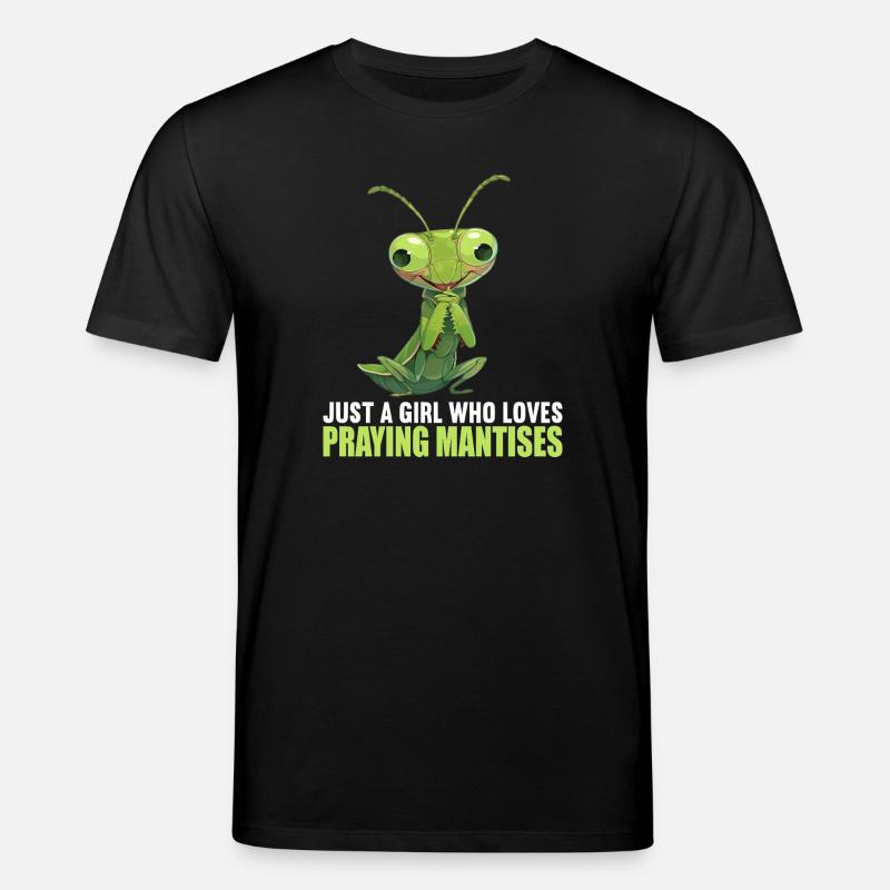 Gottesanbeterinnen Gottesanbeterin - Stanley/Stella Unisex Bio-T-Shirt CREATOR  - Schwarz