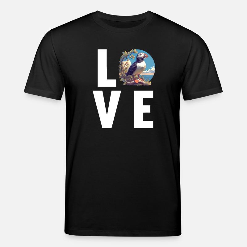 Macareux Papageientaucher - T-shirt bio CREATOR Stanley/Stella Unisexe - noir