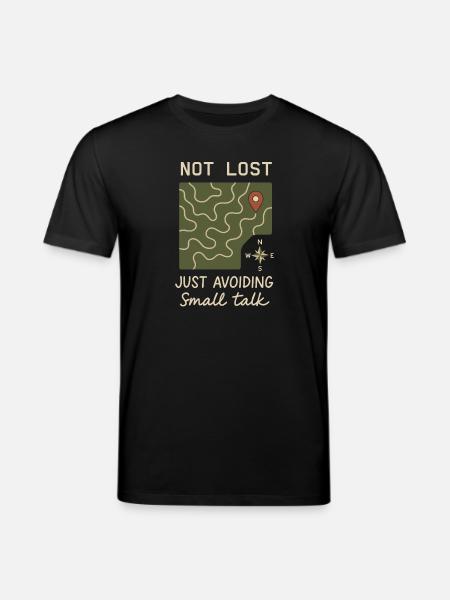 Women's solo hiker empowerment trail - Stanley/Stella CREATOR Unisex Organic T-Shirt - black