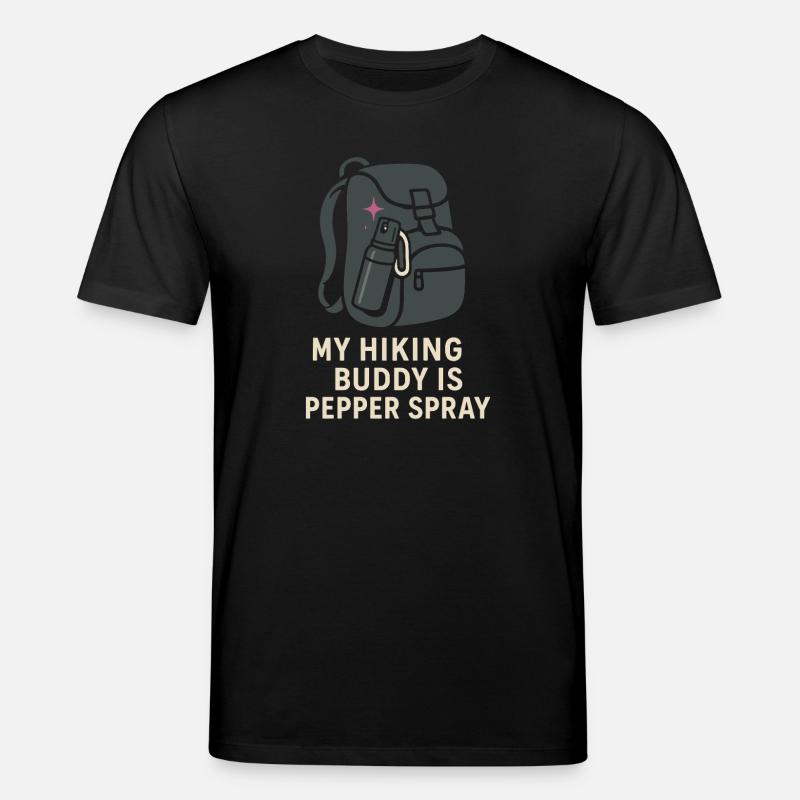 Frauen-solo-wanderer-empowerment-trail - Stanley/Stella Unisex Bio-T-Shirt CREATOR  - Schwarz