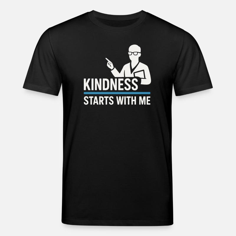 Anti-mobbing-freundlichkeit, Stehen Sie - Stanley/Stella Unisex Bio-T-Shirt CREATOR  - Schwarz