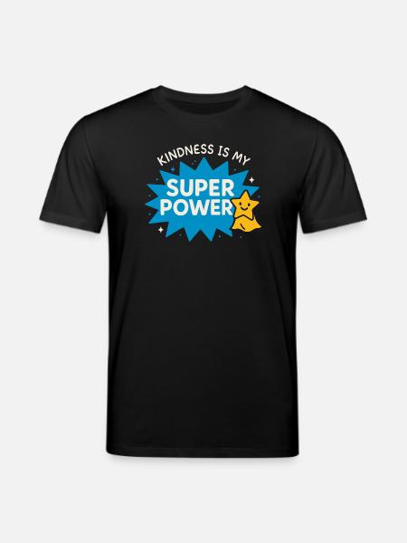 Anti-mobbing-freundlichkeit, Stehen Sie - Stanley/Stella Unisex Bio-T-Shirt CREATOR  - Schwarz