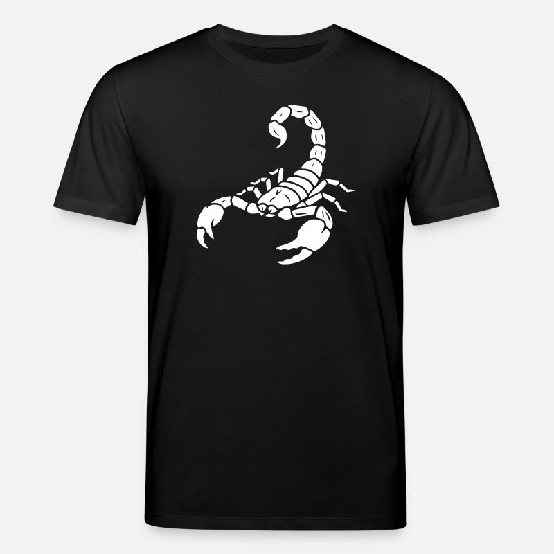 Skorpion Sternzeichen Tier Vektor - Stanley/Stella Unisex Bio-T-Shirt CREATOR  - Schwarz