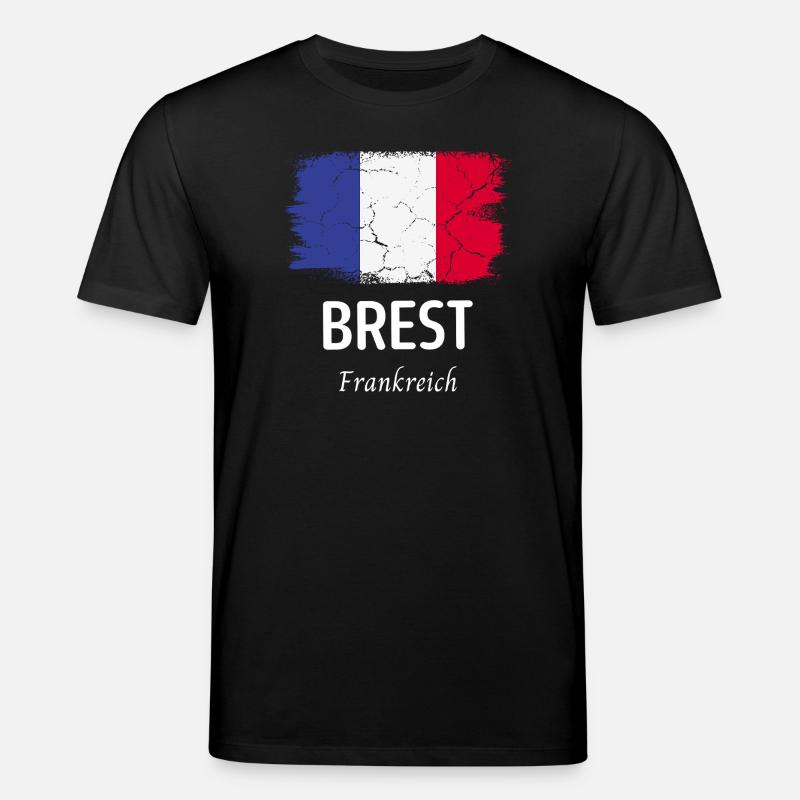 Brest - T-shirt bio CREATOR Stanley/Stella Unisexe - noir